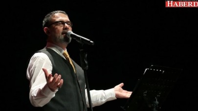 İBRAHİM SADRİ NAAT VE ŞİİRLERİYLE BÜYÜLEDİ