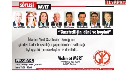 Eski başkanlar gazeteciliği konuşacak