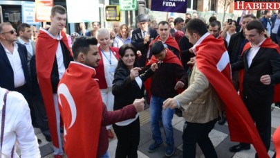 ENGELSİZ MEHMETÇİKLER ASKERE UĞURLANDI