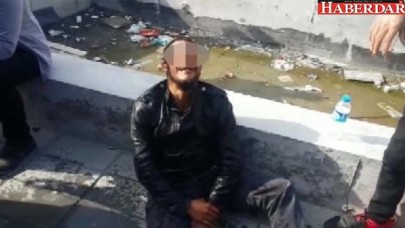 Esenyurtta uyuşturucu kullanan gençler böyle görüntülendi