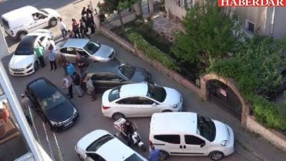 Ters yönde giderken trafiği kilitledi