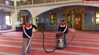 CAMİLERDE  RAMAZAN TEMİZLİĞİ