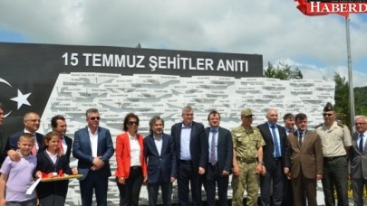 Şehitlerin adı çınar ağaçlarında yaşayacak