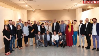 18 ÜLKEDEN 76 SANATÇI 8İNCİ MEŞK SERGİSİNDE BULUŞTU