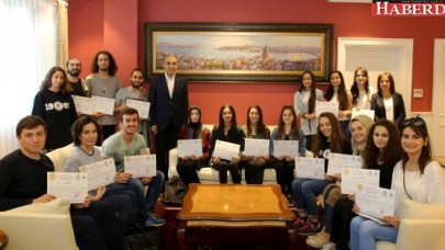 DUYARLI GENÇLERE BAŞKAN KERİMOĞLU’NDAN SERTİFİKA