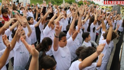 ÇOCUKLAR ÇEVRE HAFTASINI KUTLADI