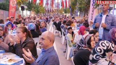 Tepecik mahalle iftarına yoğun ilgi