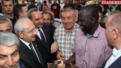 KILIÇDAROĞLU BAKIRKÖYDE PAZARCILARLA İFTAR AÇTI