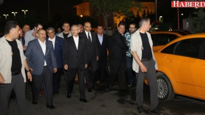 KILIÇDAROĞLU TAKSİCİLERLE SAHUR YAPTI