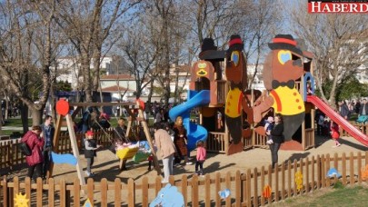 Büyükçekmecenin parklar yaz tatiline hazır