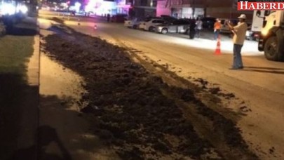 Kılıçdaroğlunun konaklayacağı yerin önüne gübre döktüler