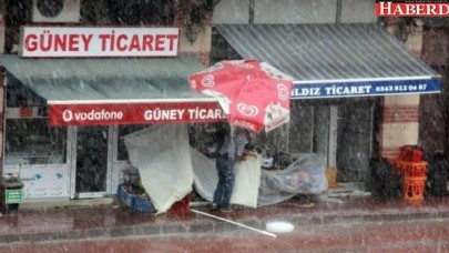 Dikkat! İstanbula geliyor... Edirneyi 10 dakikada bu hale getirdi