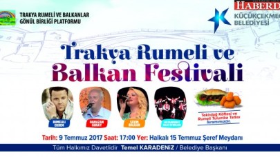BALKAN FESTİVALİ RÜZGARI KÜÇÜKEKMECEDE ESECEK