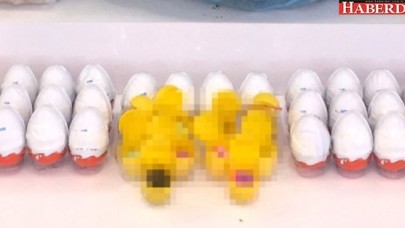 Çocuklar İçin Üretilen Sürpriz Yumurtadan Uyuşturucu Çıktı