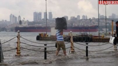 İstanbula kuvvetli sağanak geliyor