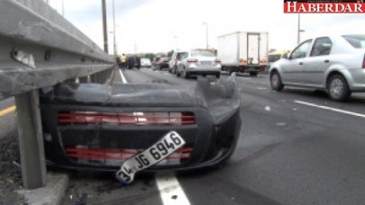 E-5i Kilitleyen Kaza! Satacağı Aracını Hurdaya Gönderdi