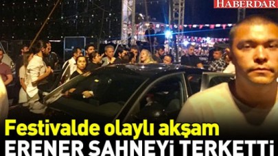 Sertab Erener sahneyi terk etti