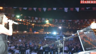 Muhteşem ses Işın Karaca’dan Çatalca’da müzik şöleni