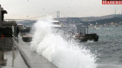 Marmara için fırtına uyarısı