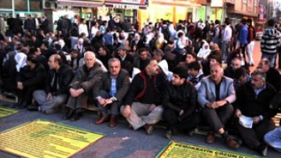 BDP'lilerin İstanbul'daki oturma eylemi