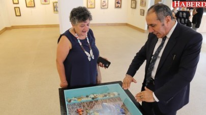 Kamile Kaş, ilk kişisel sergisini Büyükçekmece’de açtı