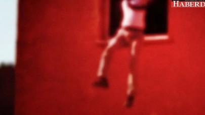 Sevgilisinin oğlu eve gelince camdan atladı