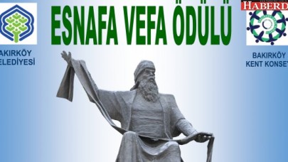 BAKIRKÖY’DE EN ESKİ 15 ESNAFA,”ESNAFA VEFA ÖDÜLÜ”