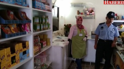 Zabıta Ekiplerinden okul kantinlerine sıkı denetim