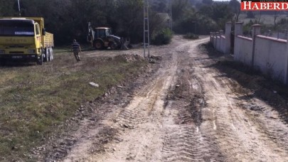 Çatalca’da yeni imar yolları açılmaya devam ediyor