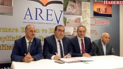 Arevin Cami ve Vakıf Hizmet Projesi İçin Protokol İmzaları Atıldı
