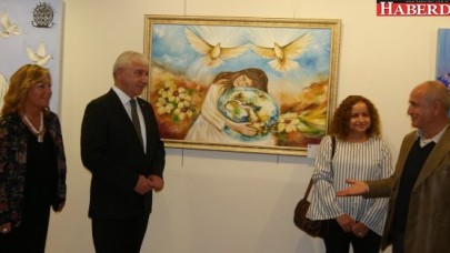 “Dünyada Barış ve Sevgi”  temalı resim yarışması ödül töreni gerçekleşti