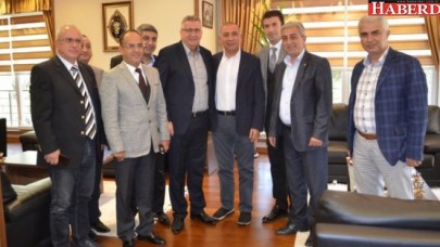 Milletvekili Gürsel Tekin Başkan Cem Kara’yı ziyaret etti