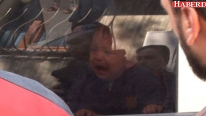 Kamyonet İçinde Unutulan Bebeği, İtfaiye Son Anda Kurtardı