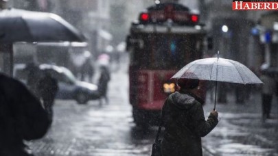 İstanbul için kuvvetli sağanak yağış uyarısı