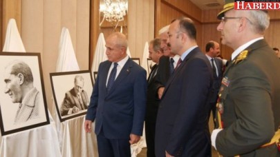 Cemal Akyıldız’ın Atatürk resimleri Büyükçekmece’de sergileniyor
