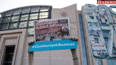 Cumhuriyet davası öncesi gerilim: Gazeteciler içeri alınmıyor