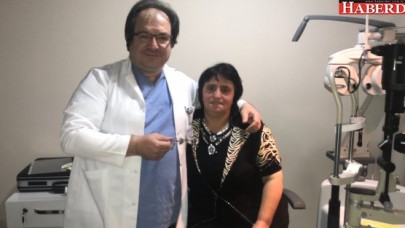 Esencan’da ameliyat oldu, gözlüklere veda etti