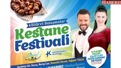 Küçükçekmecede Kestane Festivali
