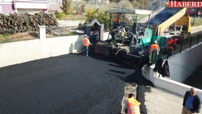 Çatalca’da asfaltlama çalışmaları devam ediyor