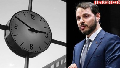 Bakan Albayraktan yaz saati açıklaması geldi