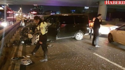 İstanbulda zincirleme kaza!