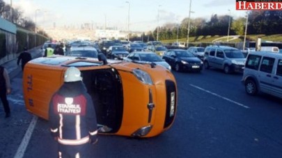 İstanbul E-5te feci kaza!