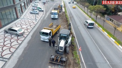 Ali Çebi Caddesinde trafik sorunu çözülüyor