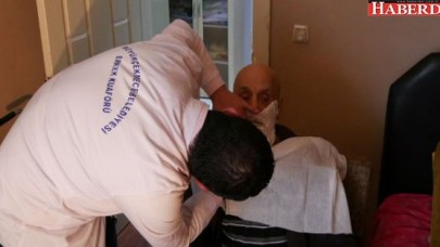 Evde tıraş hizmeti büyük takdir topluyor