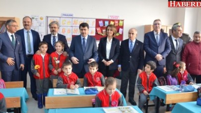 Vali Vasip Şahin Akalan İlk ve Ortaokulu’nu gezdi