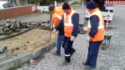 Büyükçekmece’nin yollarına kış bakımı