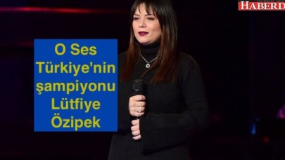 O Ses Türkiyenin bu yılki birincisi Lütfiye Özipek oldu.