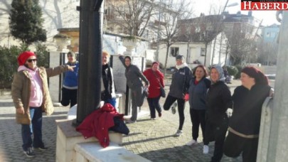 Büyükçekmeceli kadınlar, ilçenin 7 noktasında sağlık için yürüyor