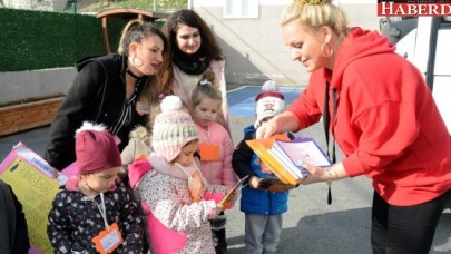 MİNİKLER HAYVAN DOSTLARIYLA BULUŞTU