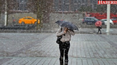 İstanbulda beklenen kar yağışı başladı!